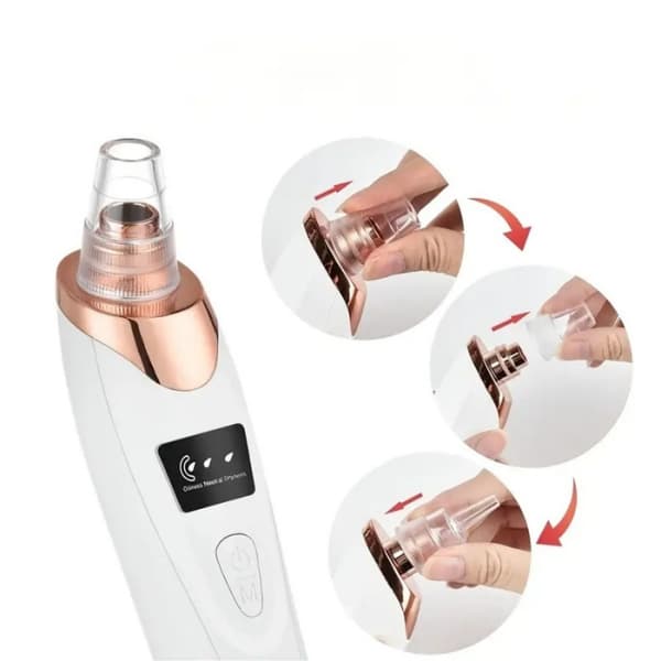 Electric Blackhead Suction / Blackhead Remover - Blackhead Cleaner White