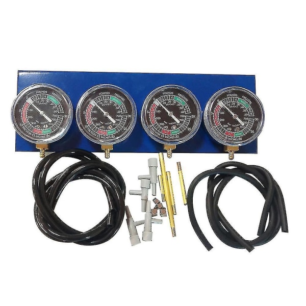 Mc-4-cylindrig förgasare Synchronizer Kit Vakuummätare Balancer Sync Balanseringsmätare för motorcykel, motorcykel, kolhydrater