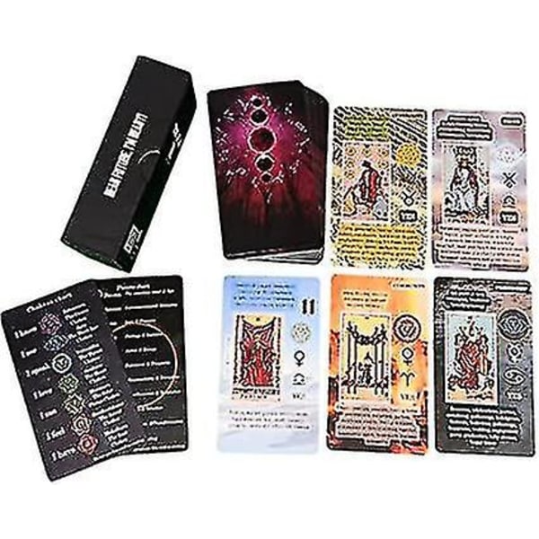 Witchy Cauldron Nybörjartarot, Tarotkort med betydelse, nyckelords-tarotdäck, Learning Tarot, Chakra, Planet, Affirmation, Reversed, Zodiac