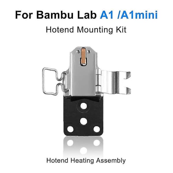 Oppgradert Bambu Lab A1 Hotend Varmeenhetsett for Bambu Lab A1, A1 Mini 3D-printer Hot End Varmekomponent