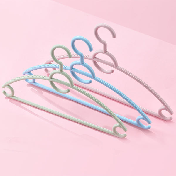 10-pack plastgalgar, längd 41 cm - rosa