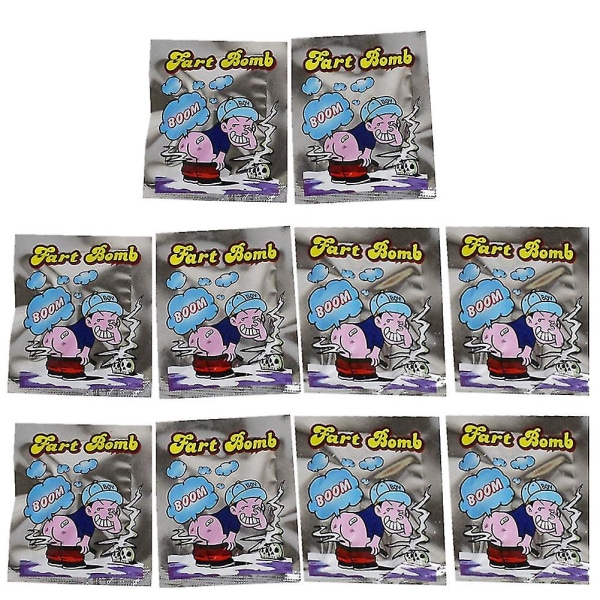 10 st Prank Smelly Fart Bag