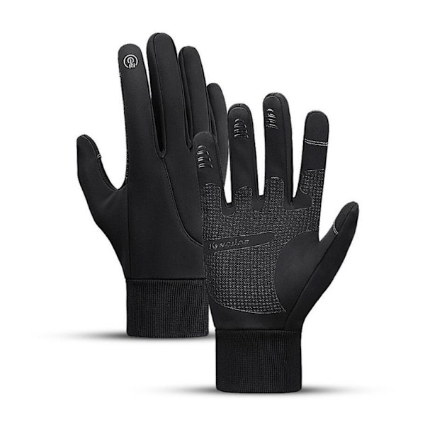 Kyncilor Varm vinterhansker med touch-funksjon Svart Black l