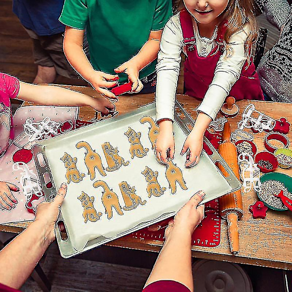 1/3 stk Kattkjeksformer Kitty Butt Form DIY Kjekskjeksform Stempel Bakeware C