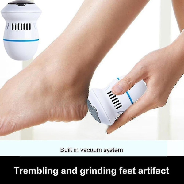 Elektrisk fodsliber Vakuum Callus Remover Fod Pedicure Værktøj Genopladelige fodfiler Rengøringsværktøj til hård revnet hud