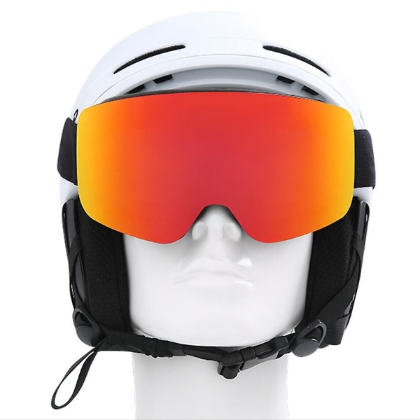 Skibriller, sylindriske anti-duggende snøbriller, UV-beskyttende skibriller for menn og kvinner