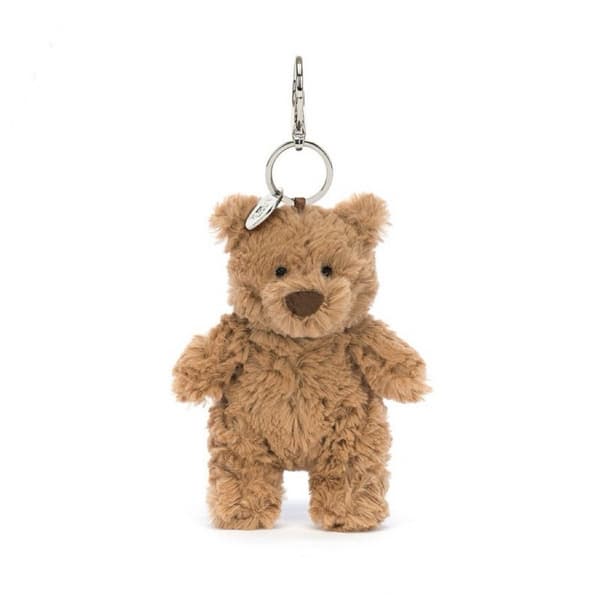 Jellycat Plush Keychain – Cute Plush Toy Bag Charm Soft Plush Gift Series *White Cloud* White clouds
