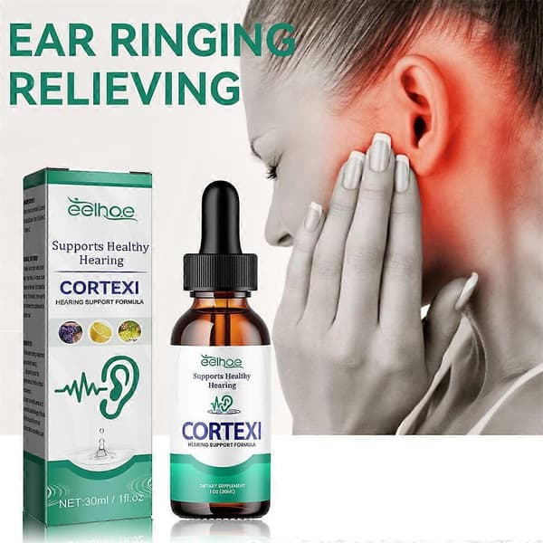Tinnitus øredråper Behandling Kløe Øreverk Nedsatt Hørsel Tinnitus Symptom 30ml 2pcs