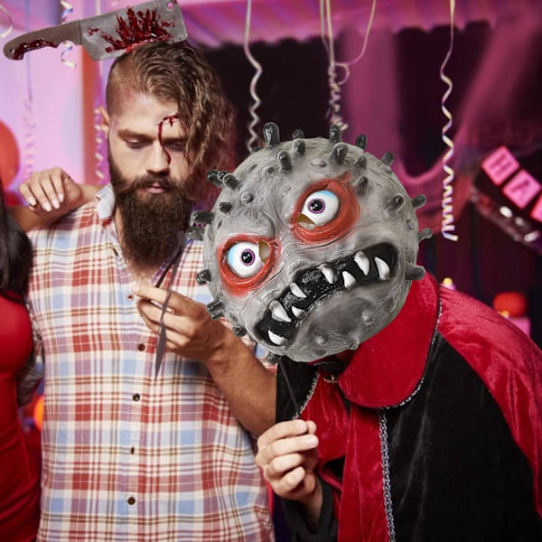 Kasvomaskeja | Hauskat Halloween-kokopään peitteet Helppo puhdistaa, Juhla-tarvikkeet Kauhu-pääpeite naisille miehille Harrastajille Kokoontumisille