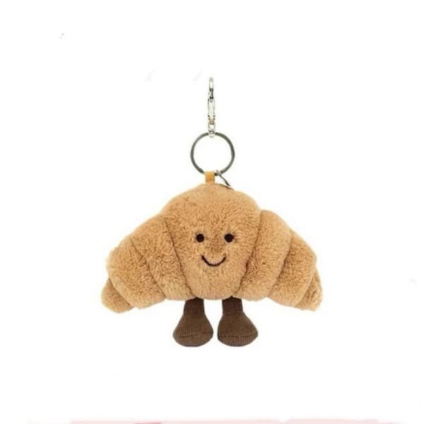 Jellycat Plush Keychain – Cute Plush Toy Bag Charm Soft Plush Gift Series *White Cloud* White clouds