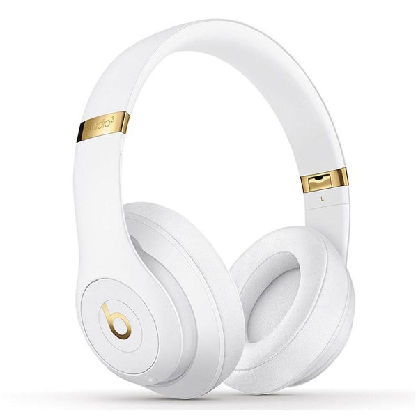 För Beats Studio3 trådlös brusreducerande Bluetooth hörlurar Headset 2024 White