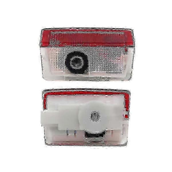 2x Bildør Led Projektor Til Mercedes Benz Gls/glc/glb/gla/a/b/c/e- Lucky_b Brugerdefineret Logo Lys 5