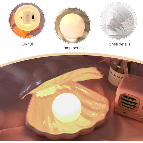 Shell Pearl Night Light