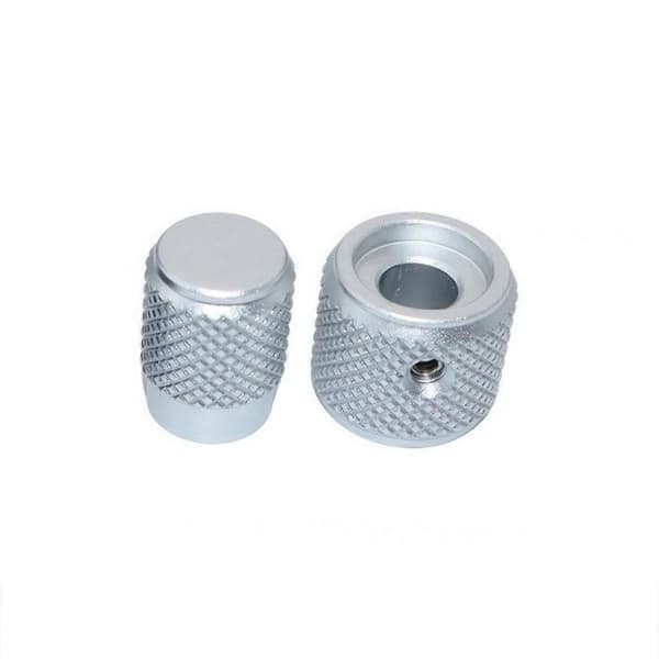 EC11EBB24C03 Dobbelakselkoder med knappebryter 30-posisjons håndtak 25 mm aluminiumslegeringshetter