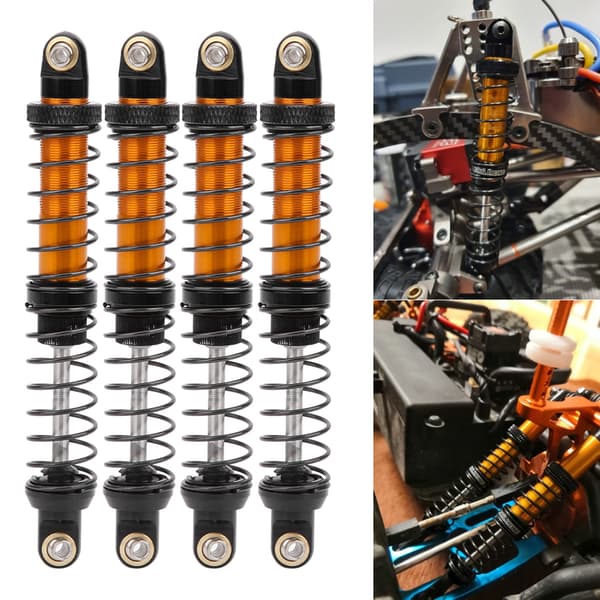 Oljefjæring Støtdemper for Tamiya CC01 RC Bilmodell 100mm
