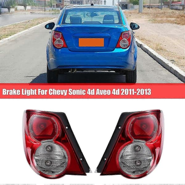 Bremselys til Chevy Aveo 4D 2011-2013 - baglygte kørebremselys Right
