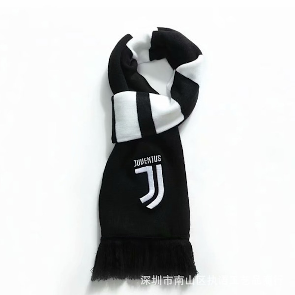 Paris AC Real Madrid Chelsea Juventus Arsenal stickad broderad boll logotyp halsduk fans franshalsduk för värme