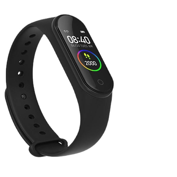 Meters M4 intelligent hälsosport armband steg hjärtfrekvens påminnelse mode män och kvinnor.