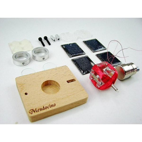 Liten Mendocino, motormagnetisk fjädrande solleksak DIY kit