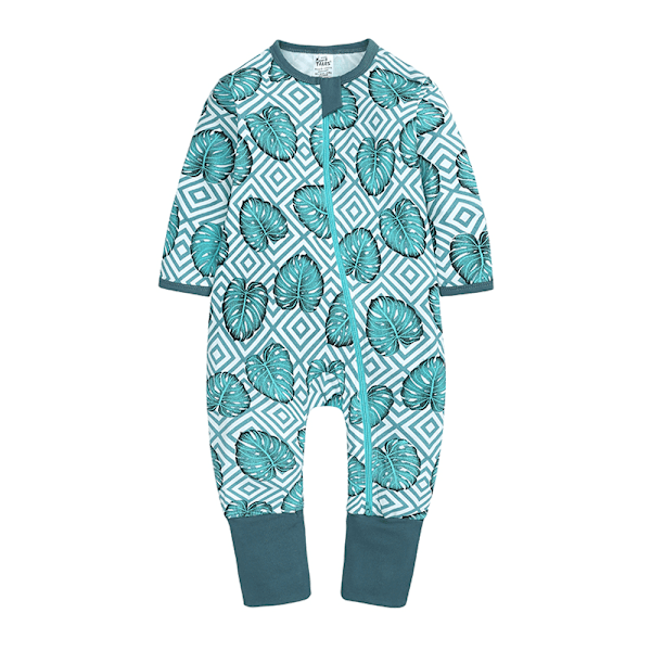 Nyfødt fodpose pyjamas tegneserie bomuld babytøj forår og efterår kostumer fritids body suit ny 8 12-18m