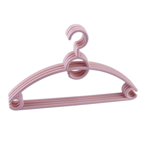10-pack plastgalgar, längd 41 cm - rosa