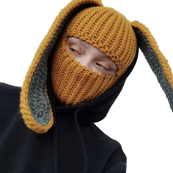 Langøret Hat Kanin Balaclava Hue Skullies Hue Kanin Hat Kanin Ører Hat