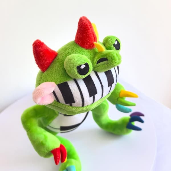 Bobby Game Piano Dinosaur Pehmolelu Nukke