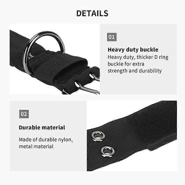 Justerbart hundehalsbånd - ATYHAO - Slitesterk nylon - Solid spenne - Pustende og lett