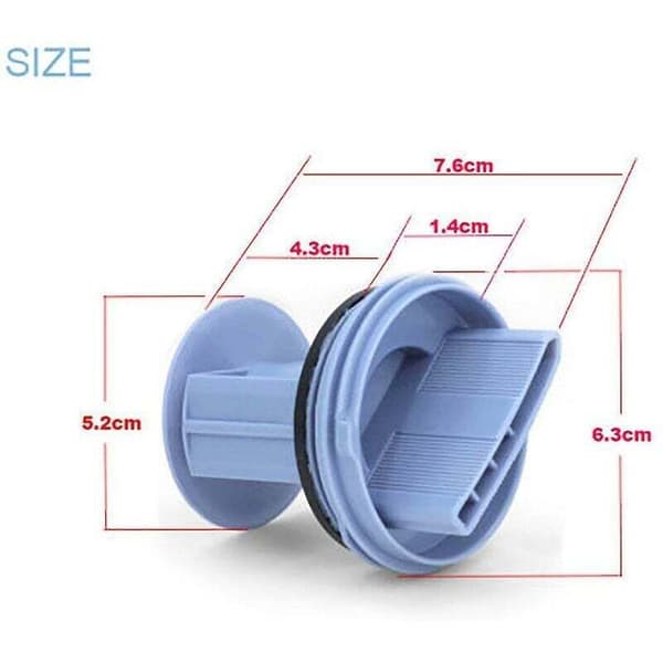 Avløpsplugg for Siemens vaskemaskiner. Bosch Wm1095/1065 Wd7205