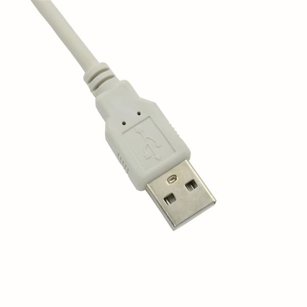 USB-2x PS2-muunninsovitin jakajakaapeli PS2-näppäimistölle ja hiirelle null - 1pc 0.04