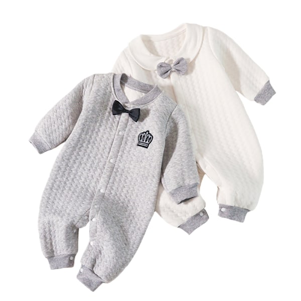 Nyfödd Bomullsbody med Blommönster, Babyflicka Kläder, Vår & Höst, Mjuk Baby Jumpsuit, Spädbarnsflicka Kläder Set 0-18M 74 red EU: 6-9m