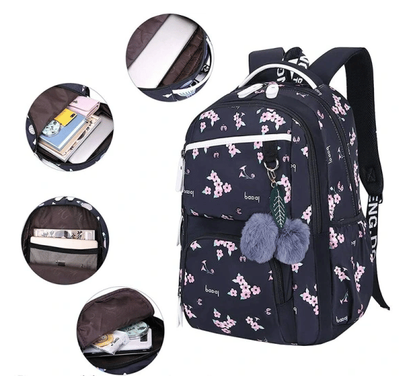 Ryggsekk for kvinner Sakura (svart)