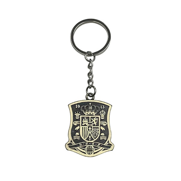 Fodboldhold badge nøglering i bronze metal Real Madrid Barcelona Inter Milan AC Juventus Paris Chelsea souvenir