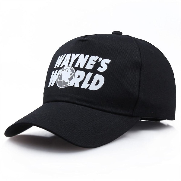 Waynes World Mesh Hat Merkki Snapback Cotton Baseball Cap Miehille Naisten Hip Hop