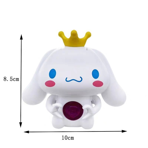 Stemmen er mere end hjertet. Cinnamoroll er sød med en lampe og en kærlig form. Tik Tok giver sin kæreste en hjerteformet julegave.