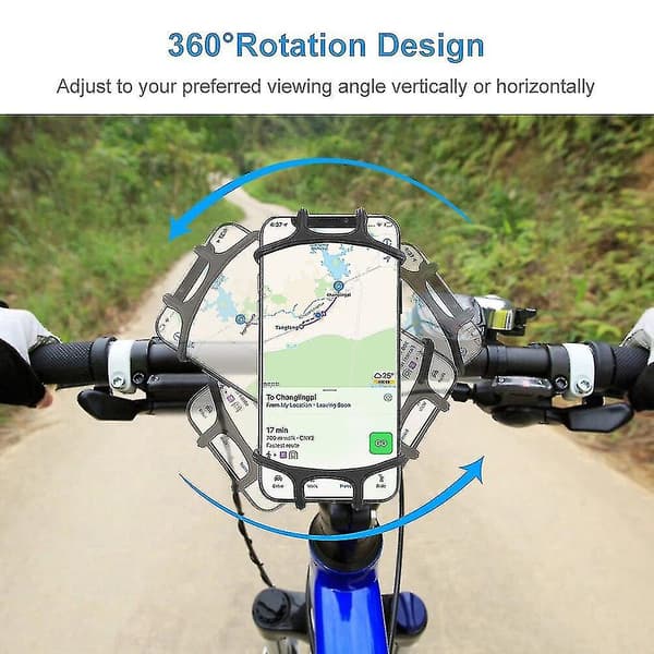 Mobilholder til cykel, motorcykel, Suporte Celular til iPhone Samsung Xiaomi Ft