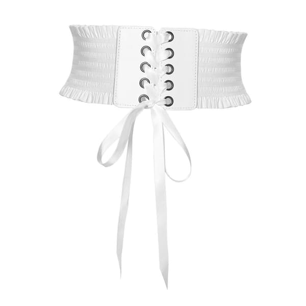 Dame Lace Up For Cinch Belte Elastisk midjebelte Korsettkjole