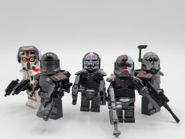 Star Wars Bad Batch Custom Minifigur Sæt med 5 stk.