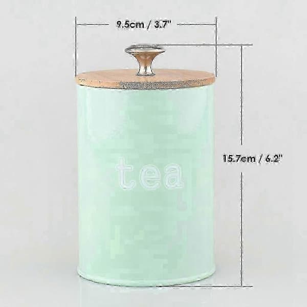 3-pack lufttäta köksbehållare för matförvaring, kaffe, socker, mjöl Blue