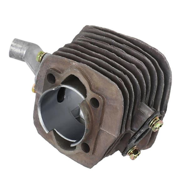 Cylinder Head Cylinder Engine Piston Rebuild Kit for 80cc 2-Stroke Single Cylinder Engine Motorized Bicycle