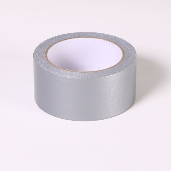 Super Sticky Duk Vattentät Golvmatttejp Högviskositet Silvergrå Tejp DIY Heminredning 10 m lång, 40 mm bred (1 st)