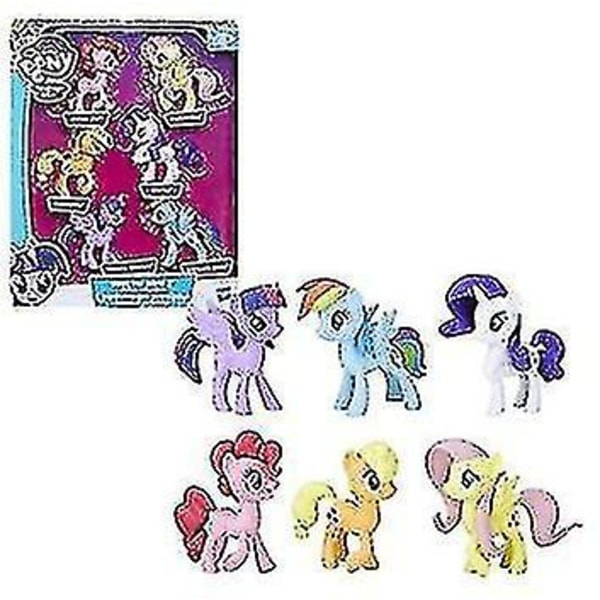 Toys Meet E Mane 6 Ponies Collection [gratis frakt]