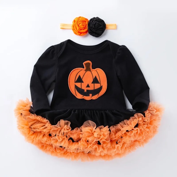 Nyfödd Halloween Kläder Rolig Baby Outfit Fest Tutu Kostymer Julgåva A 66