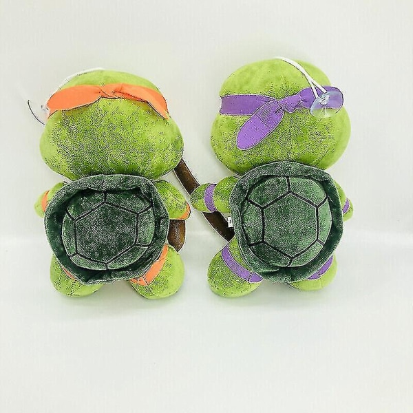 25 cm Teenage Mutant Ninja Turtles Tmnt Leo Raph mjuk plyschdocka leksak Purple