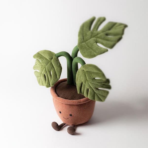 Jellycat 43 cm Amuseables Monstera Växt mjukisdjur