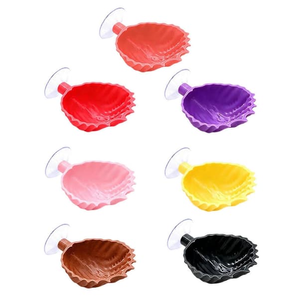 Fiskakvarium Skalgömma – Bekväm Konkav Design – för Betta Lek 7pcs