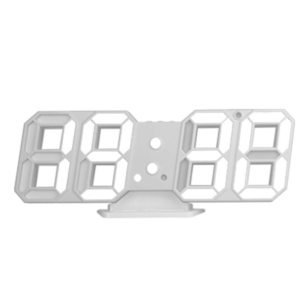 Köp produkter Klocka 3D LED Digital Väggklocka Tid/datum/temperatur För Hem/kök/kontor Klockor Dekor Trädgård