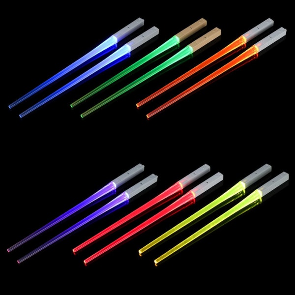 Glødende spisepinner Light Stick LILLA purple
