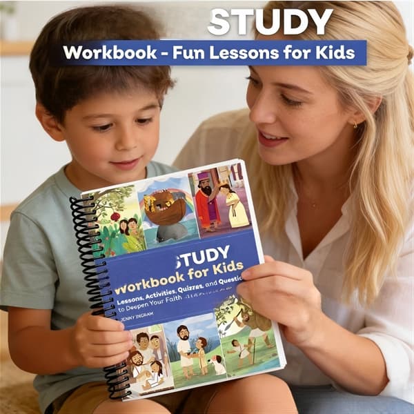 Studiearbetsbok för barn spiralbunden bok manual arbetsbok