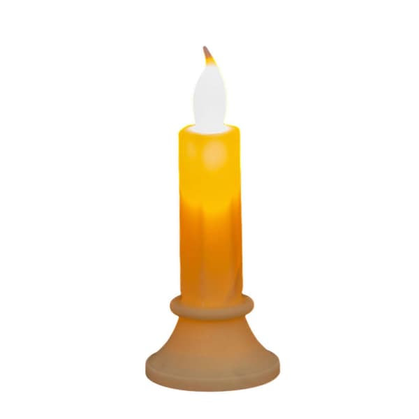 Flammeløst rødt stearinlysæt - Flere størrelser og holdbart - til buddhistisk helligdom Beige M